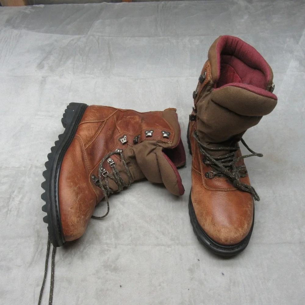 Cabela Men 11.5D Boot Brn Iron Ridge Goretex Waterproof Insulated Hunt Waterfowl